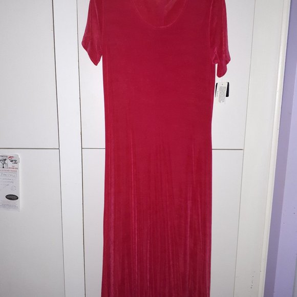 Fuschia Picadilly Maxi Dress - Picture 2 of 4
